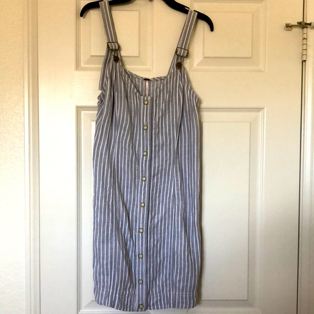 Free People Overall Dress XS
